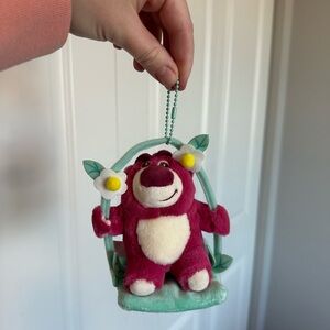 Disney Lotso plush bag charm
